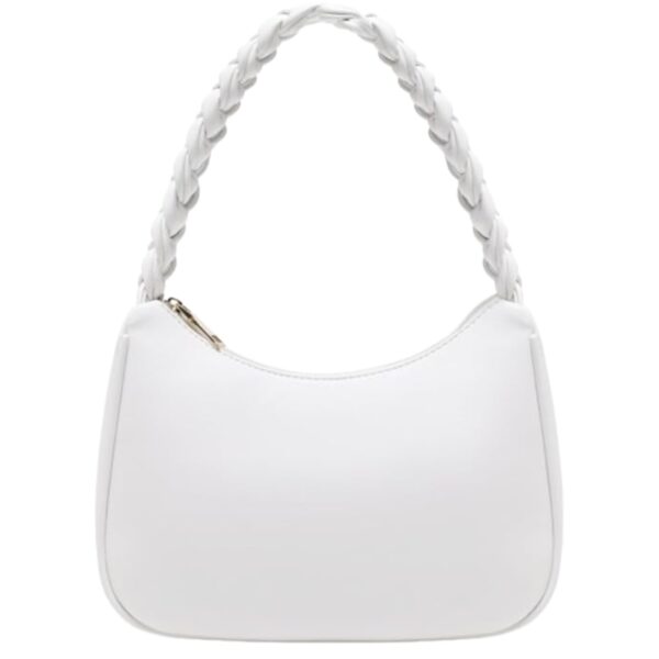Bagnisia Silver Quilted Shoulder Bag
