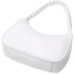 Bagnisia Silver Quilted HandBag